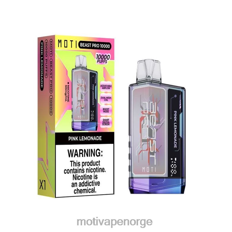 MOTI vape pods | MOTI Beast Pro engangsvape (5 %, 10 000 drag) drue is PLPR845
