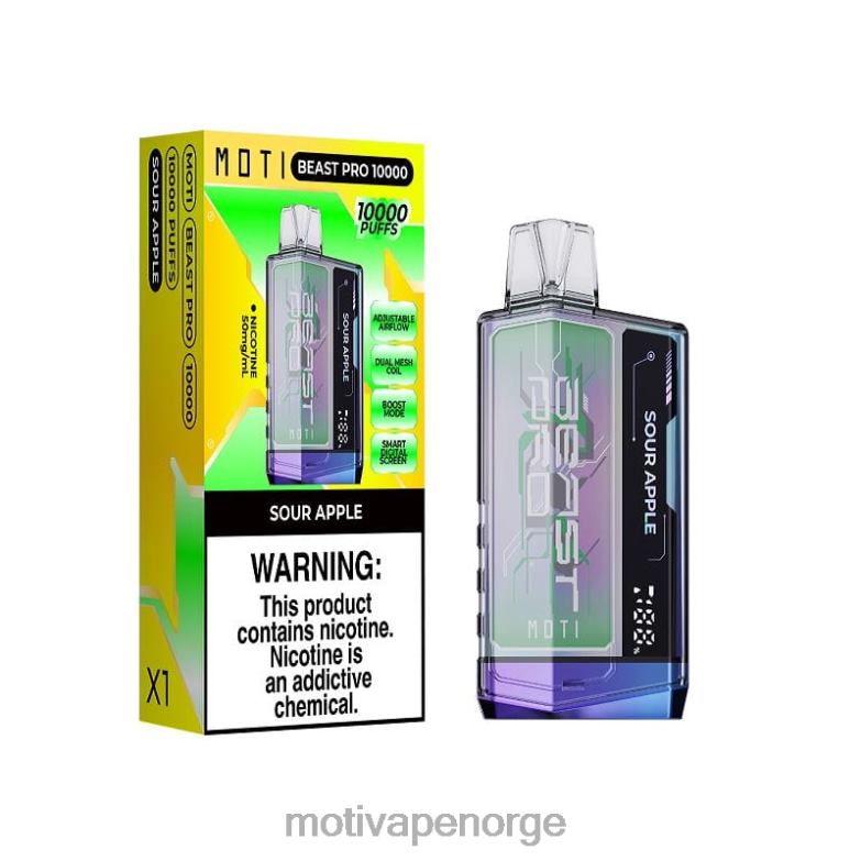MOTI vape pods | MOTI Beast Pro engangsvape (5 %, 10 000 drag) drue is PLPR845