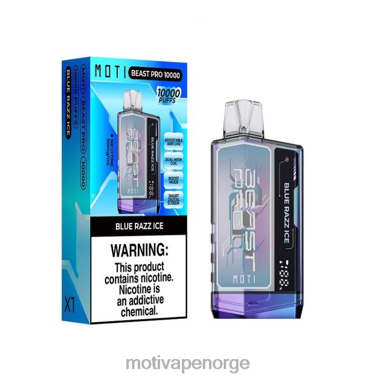 MOTI vape pods | MOTI Beast Pro engangsvape (5 %, 10 000 drag) drue is PLPR845