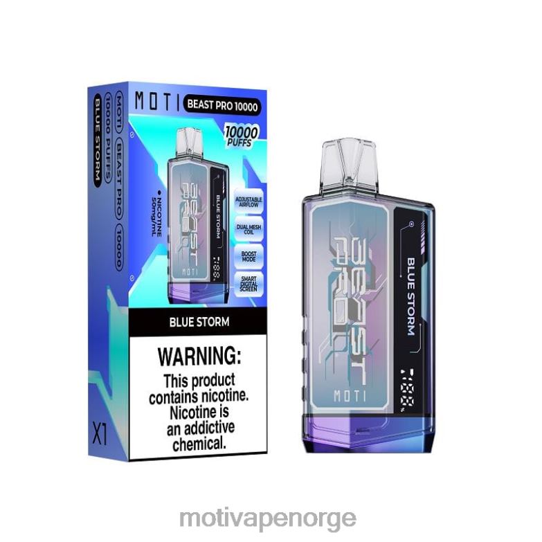 MOTI vape pods | MOTI Beast Pro engangsvape (5 %, 10 000 drag) drue is PLPR845