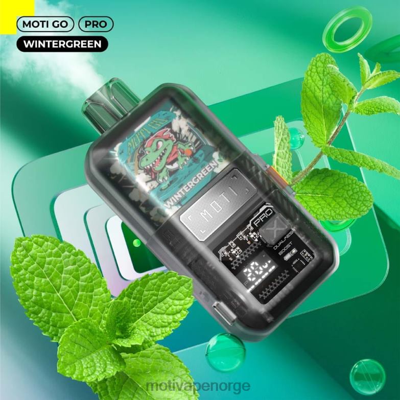 MOTI Norge | MOTI Go Pro engangsvape (5 %, 12000 drag) vannmelon tyggegummi PLPR823