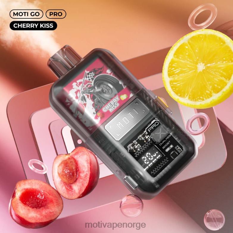 MOTI vape pods | MOTI Go Pro engangsvape (5 %, 12000 drag) kirsebær kyss PLPR815