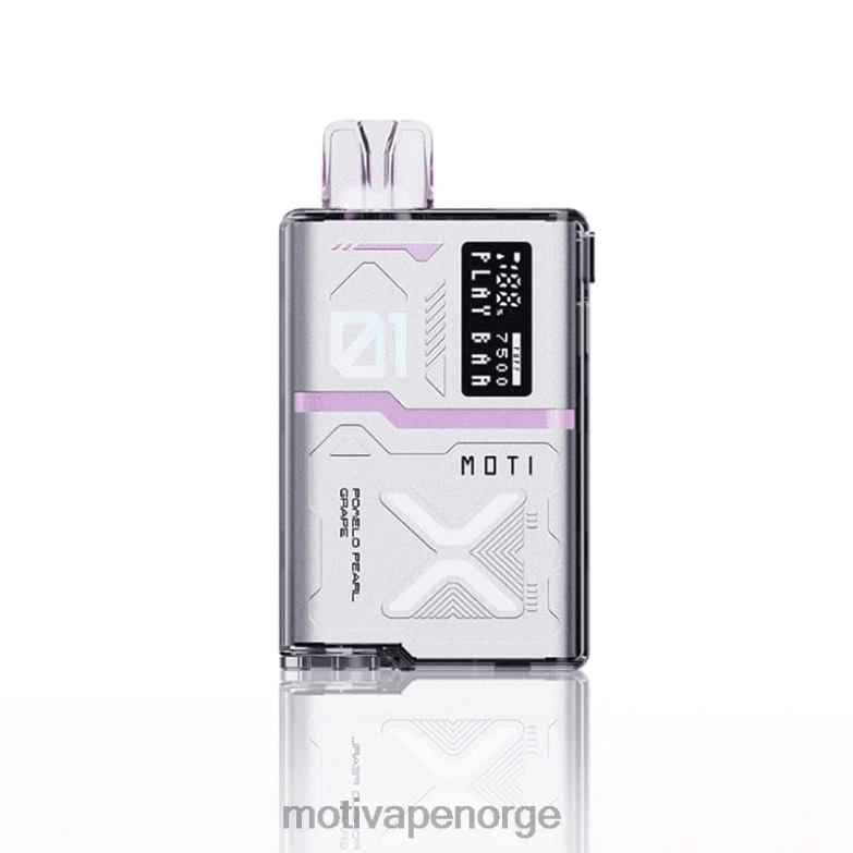 MOTI vape review | MOTI Play Bar 7500 engangsvape (5 %, 7500 drag) syrlig eplefersken PLPR856