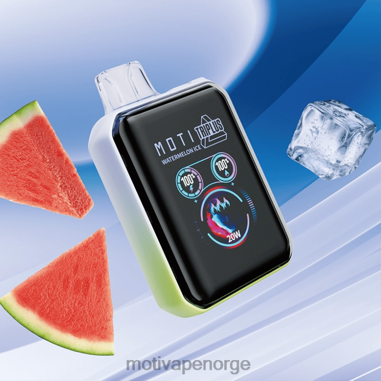 MOTI vape amazon | MOTI Triplus 20k engangsvape (5 %, 20 000 drag) vannmelon is PLPR810