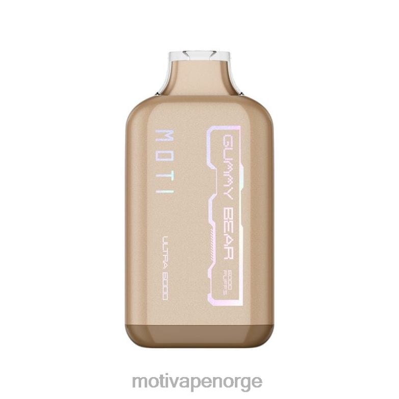 MOTI Norge | MOTI Ultra engangsvape (5 %, 6000 drag) gummibjørn PLPR833