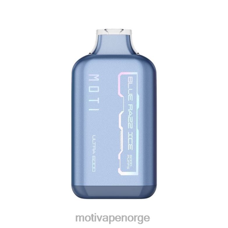 MOTI vape near me | MOTI Ultra engangsvape (5 %, 6000 drag) blå razz is PLPR827