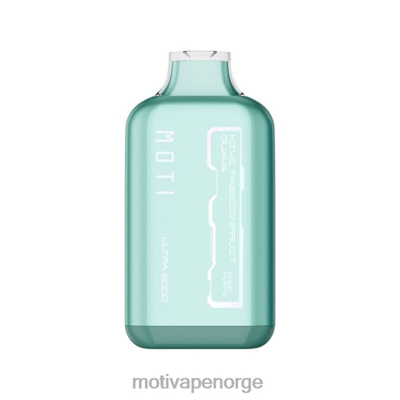 MOTI vape price | MOTI Ultra engangsvape (5 %, 6000 drag) kiwi pasjonsfrukt guava PLPR834