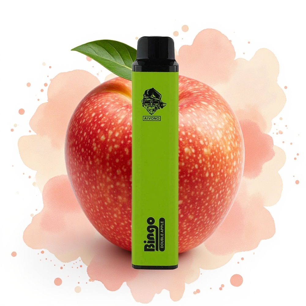 Aivono AIM BINGO 4000 Puffs Dobbel Eple – 10mL, 1000mAh, 5%