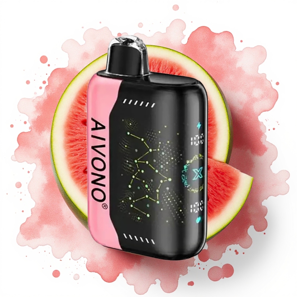 Aivono AIM BOOM 25000 Puffs Vannmelon Is 0%-5% 28ml 650mAh