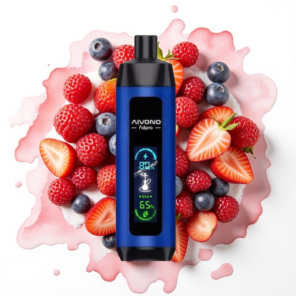 Aivono AIM FATPRO 22000 Puffs Bæris 5%, 28ml, 600mAh