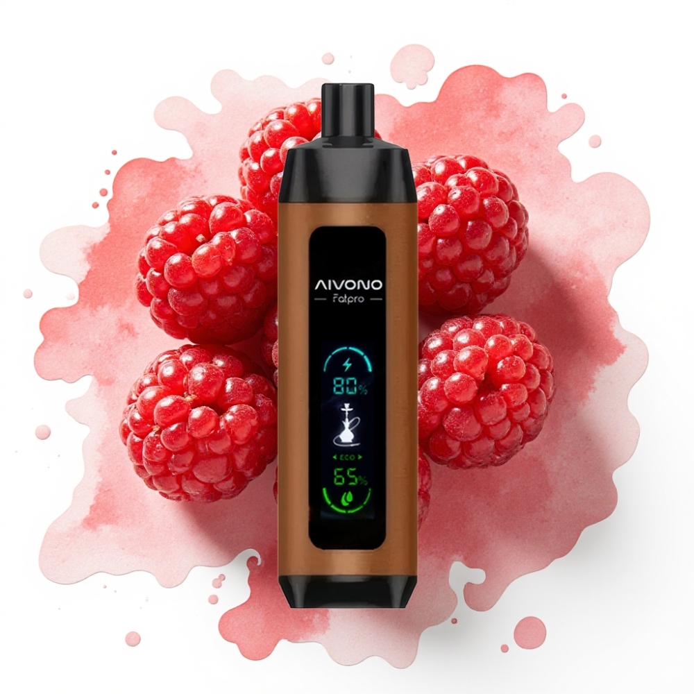 Aivono AIM FATPRO 22000 Puffs Chrry Bringebær – 28ml, 600mAh, 0,6 ohm