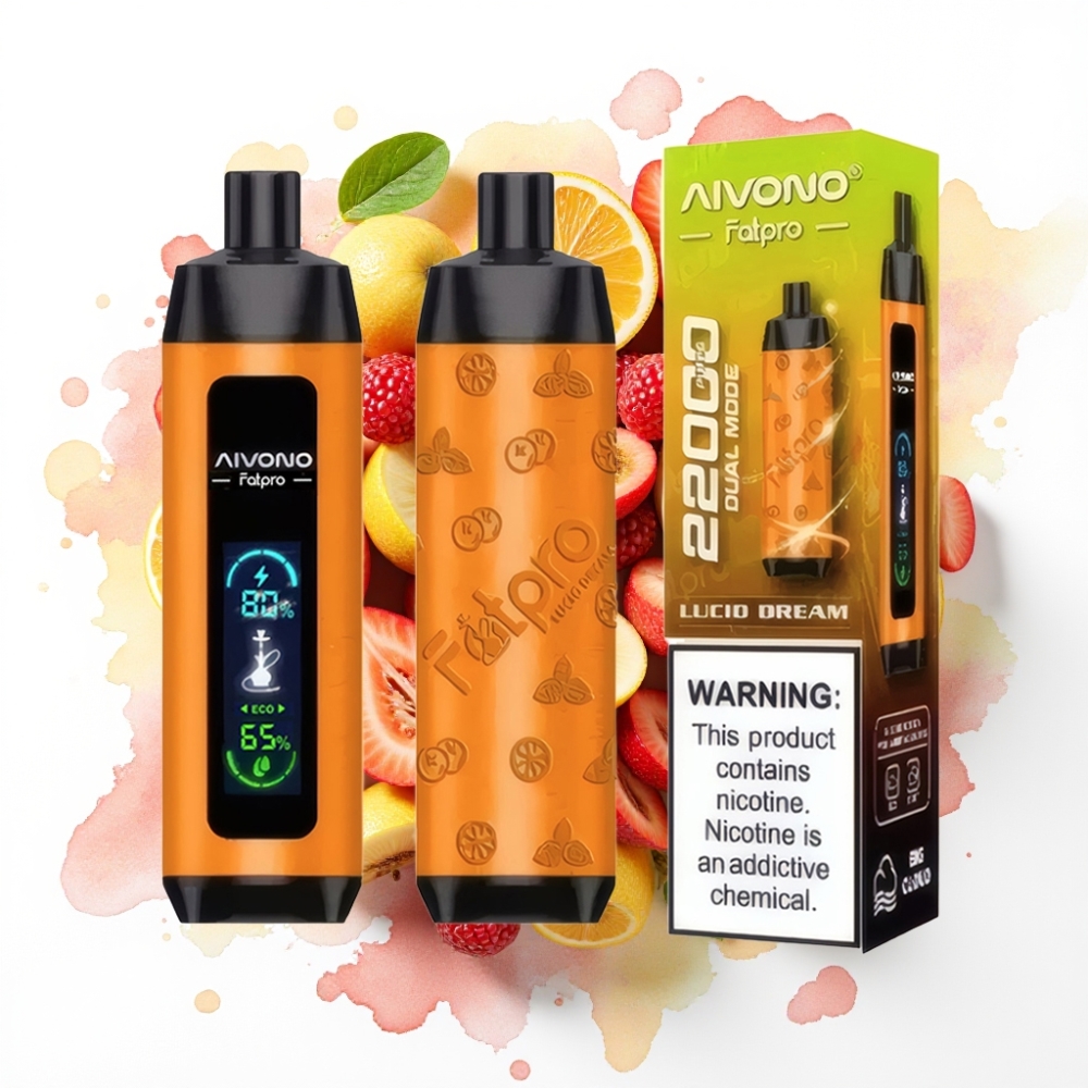 Aivono AIM FATPRO 22000 Puffs – Lucid Drøm, 28ml, 5% Nikotin, 600mAh