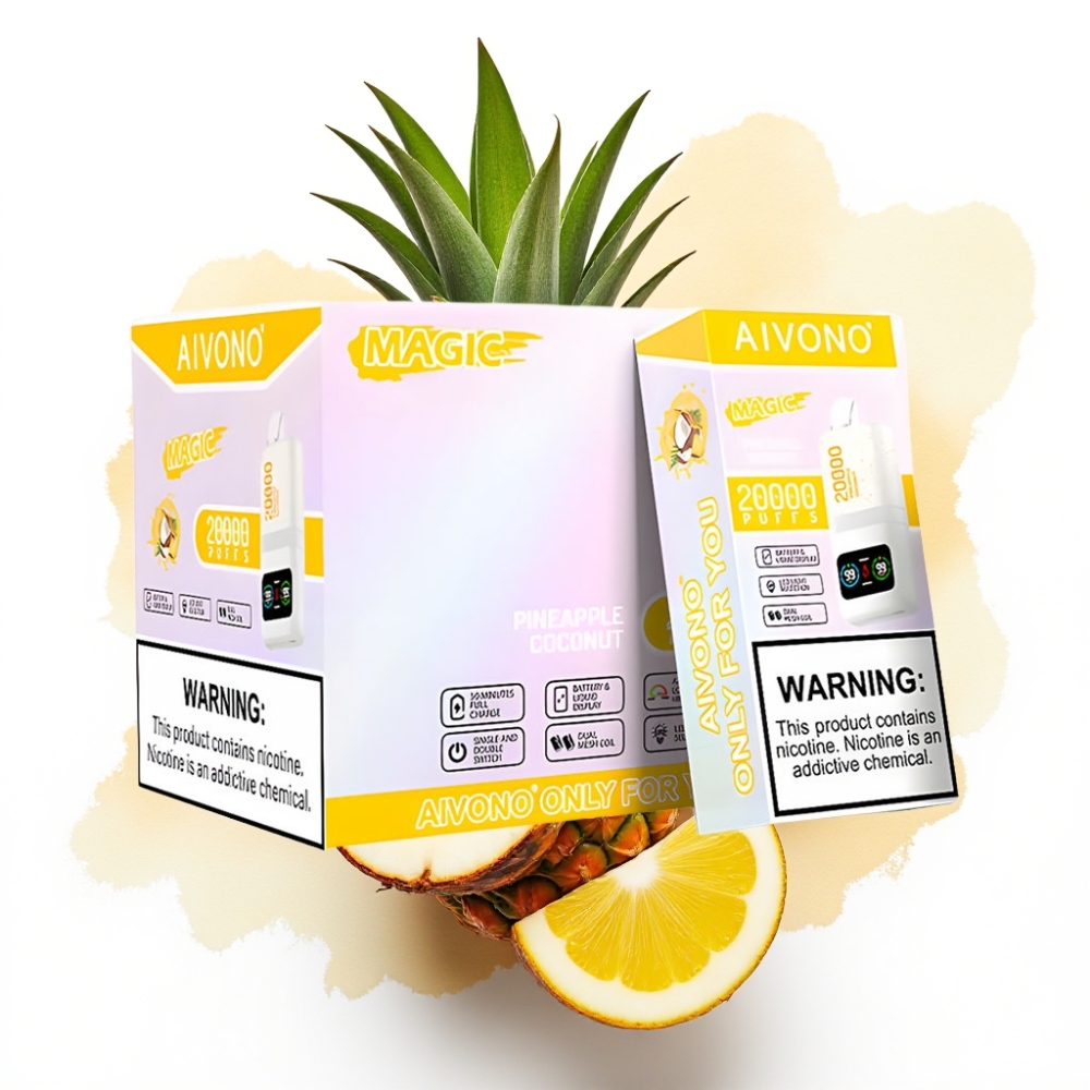 Aivono AIM MAGIC 20000 Puffs Ananas kokos – 26ml, 600mAh, Type-C