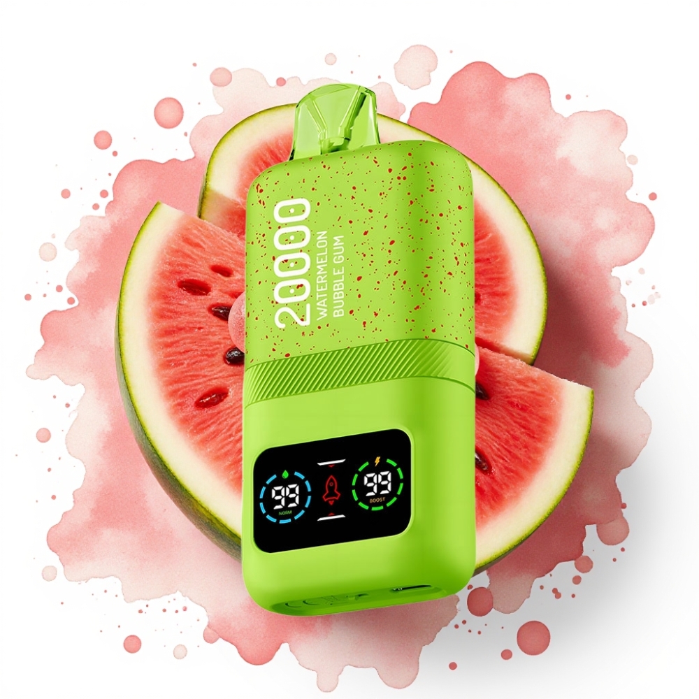 Aivono AIM MAGIC 20000 Puffs – Vannmelon Tyggegummi, 5% Nikotin, 600mAh
