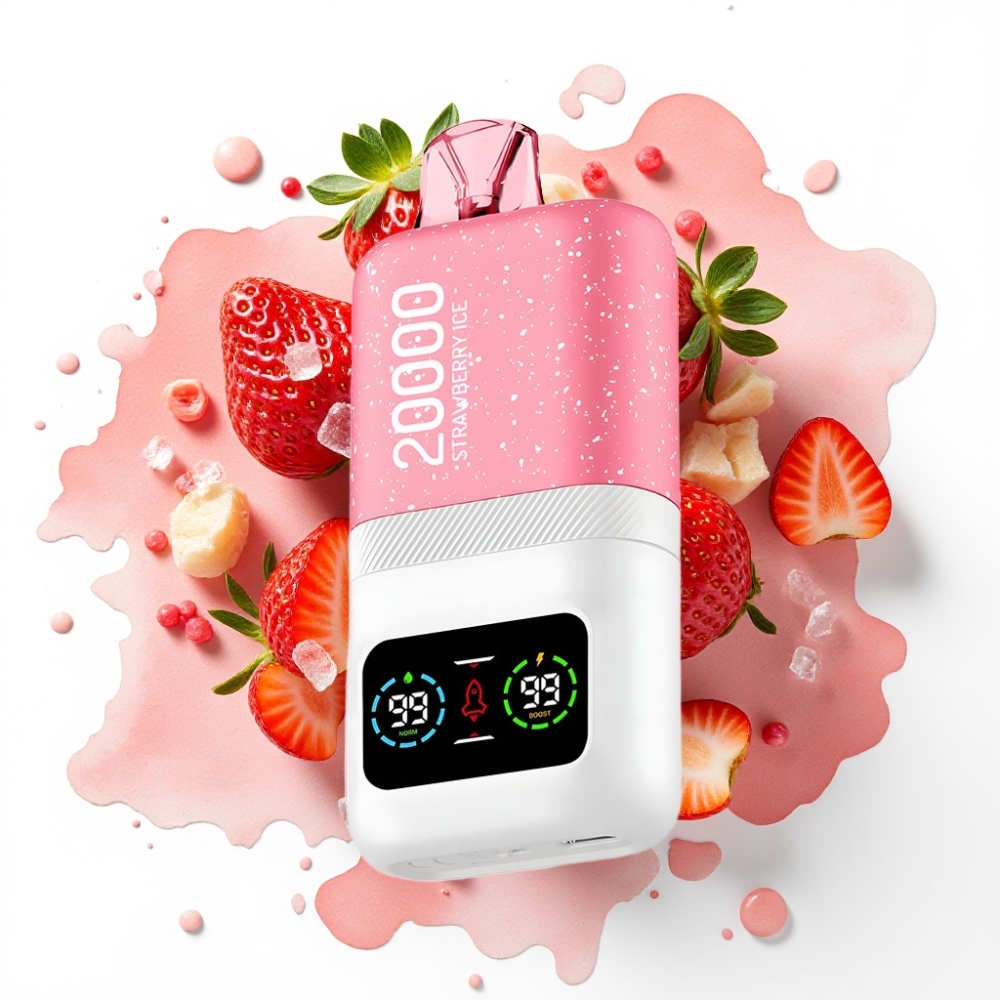 Aivono AIM MAGIC 20000 Puffs jordbæris 26ml 5% NIC LCD Type-C