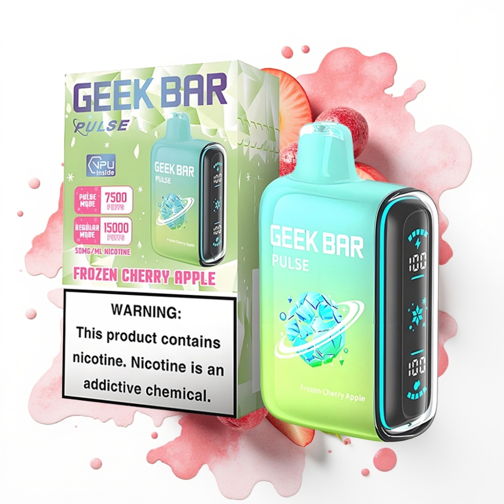 Geek Bar Pulse 15000 Puffs Fryst Utgave – 16ML, 5%, 650 mAh