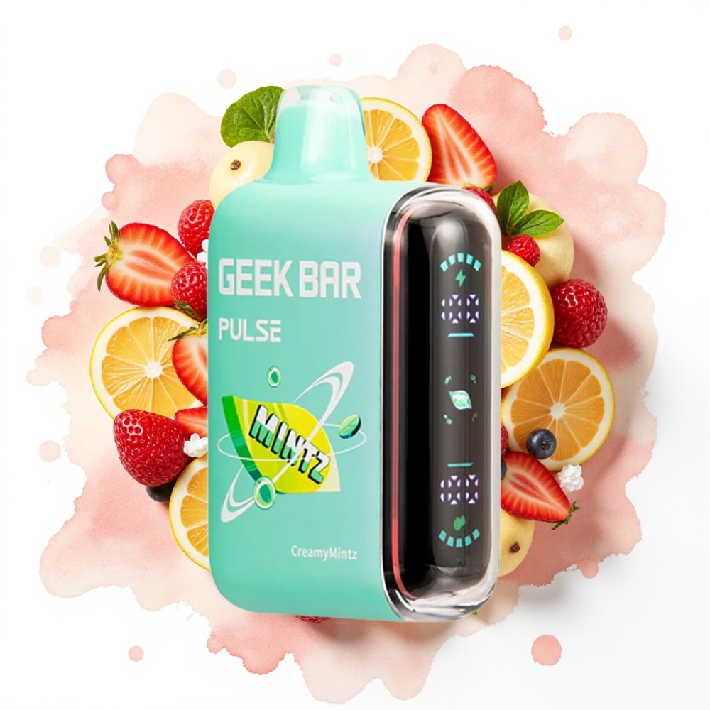 Geek Bar Pulse 15000 Puffs Mynteutgave – 16ML, 5%, 650 mAh