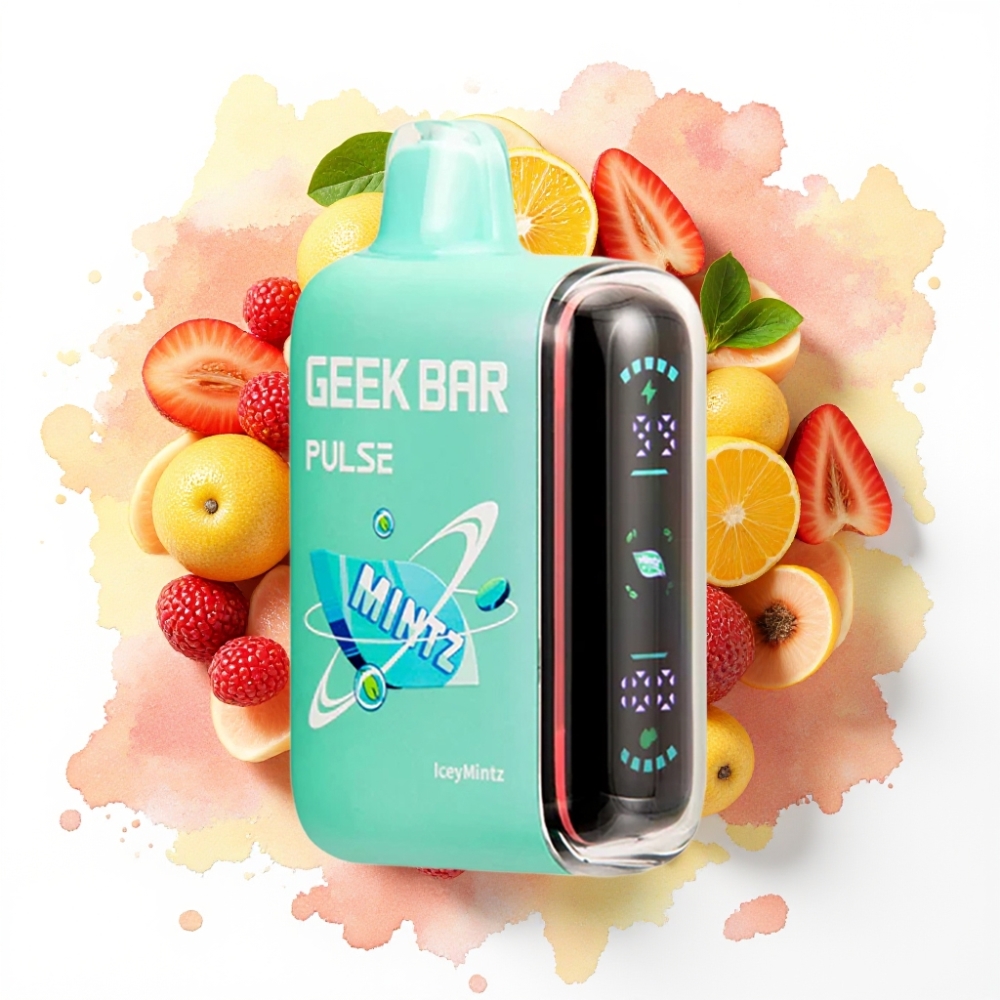 Geek Bar Pulse 15000 Puffs Mynteutgave – 16ML, 5%, 650 mAh