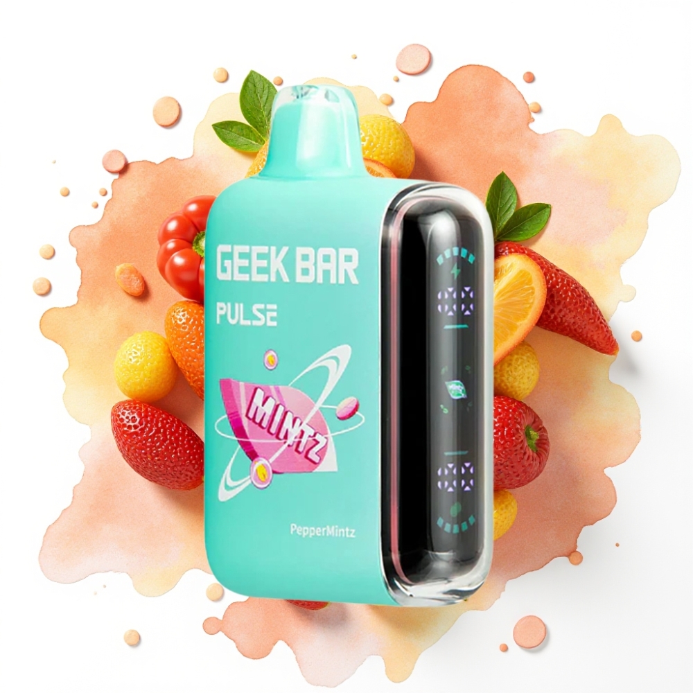 Geek Bar Pulse 15000 Puffs Mynteutgave – 16ML, 5%, 650 mAh