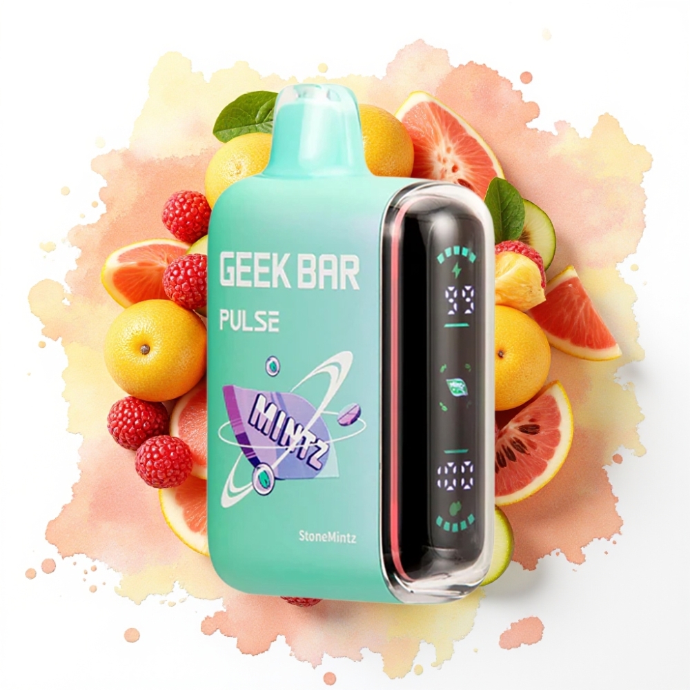 Geek Bar Pulse 15000 Puffs Mynteutgave – 16ML, 5%, 650 mAh