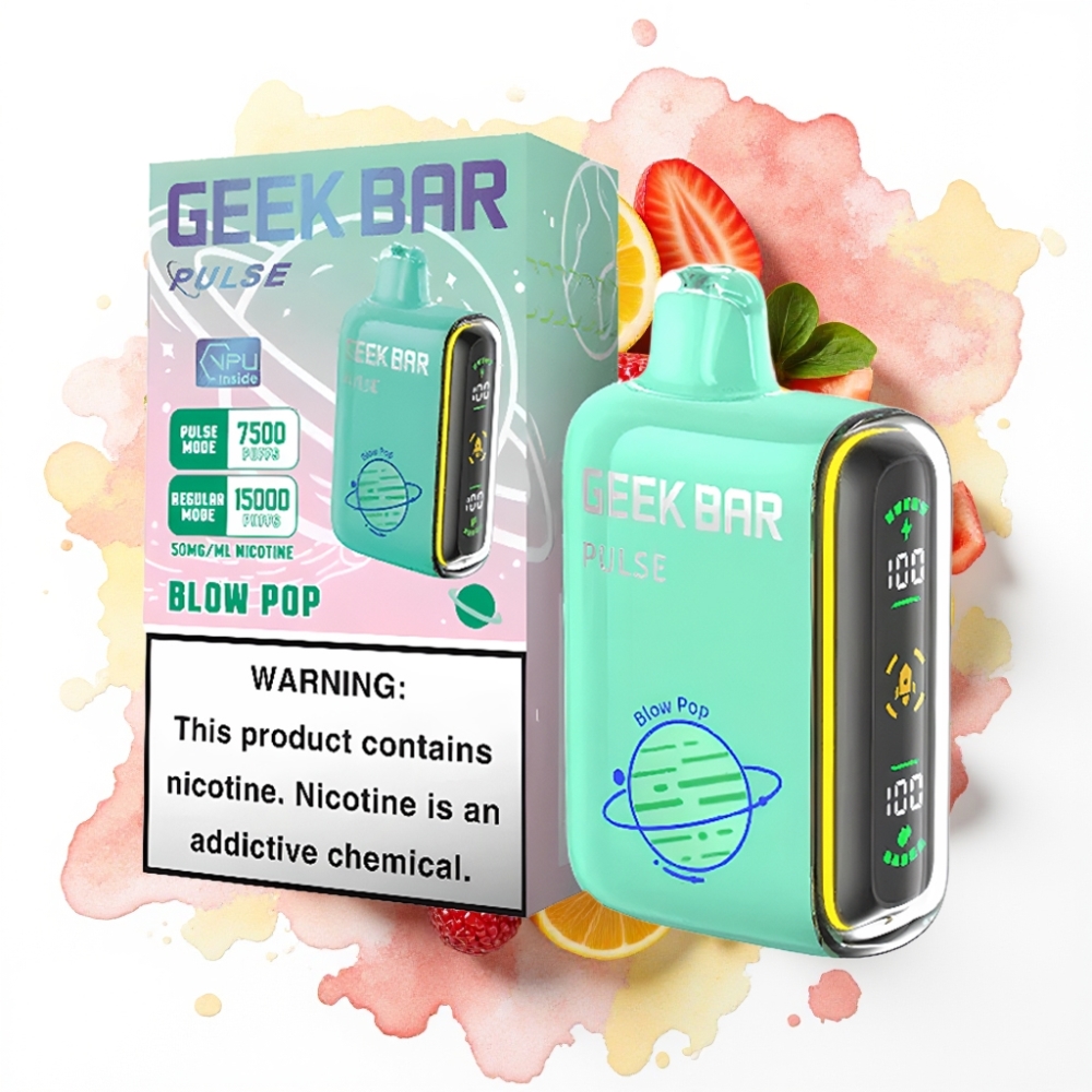 Geek Bar Pulse 15000 Puffs Planet Edition – 16ML, 5%, 650mAh