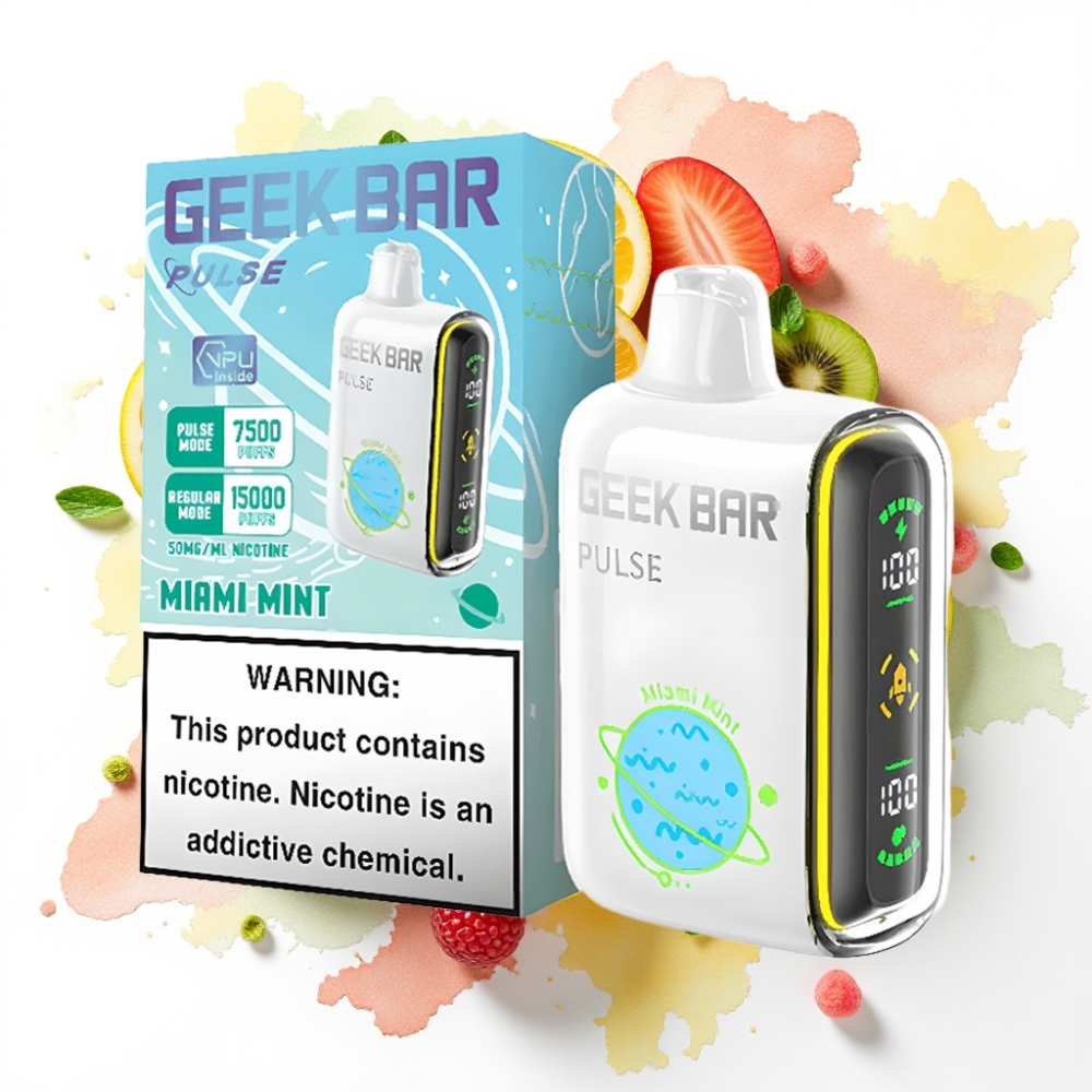 Geek Bar Pulse 15000 Puffs Planet Edition – 16ML, 5%, 650mAh