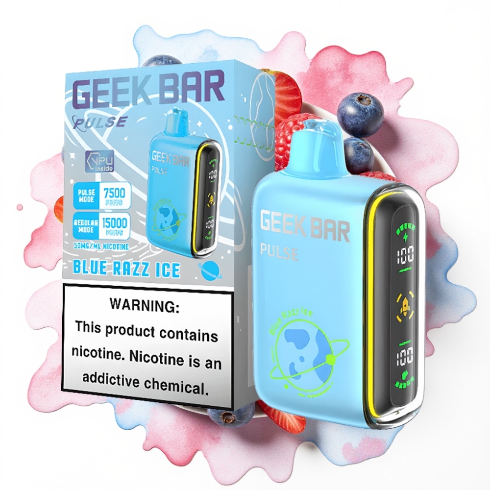 Geek Bar Pulse 15000 Puffs Planet Edition – 16ML, 5%, 650mAh