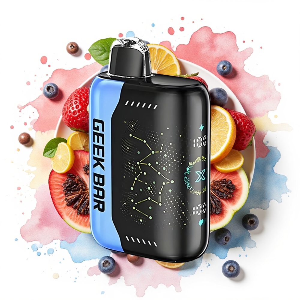 Geek Bar Pulse X 25000 Puffs – 18mL, 0-5% Nikotin, USB-C, Dual Mesh