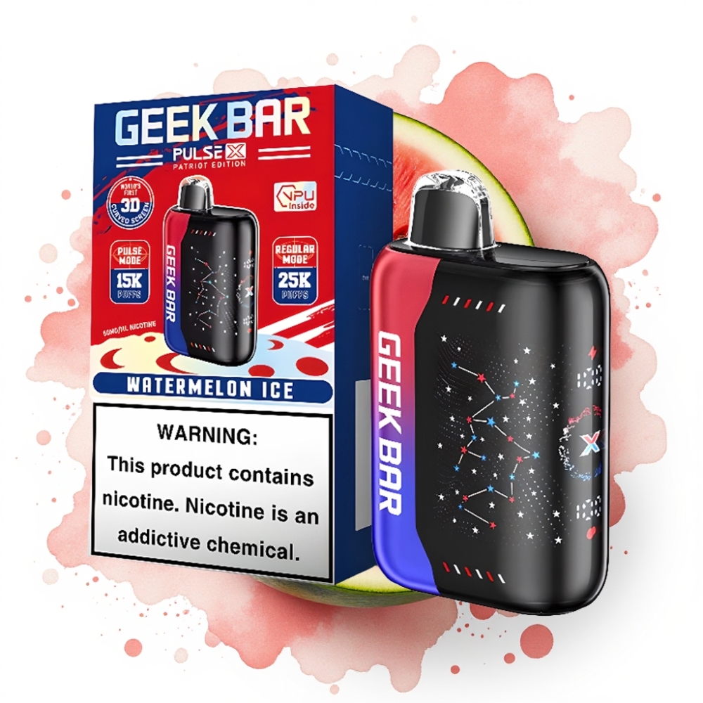 Geek Bar Pulse X 25000 Puffs, 18mL, 0-5% Nikotin, USB-C