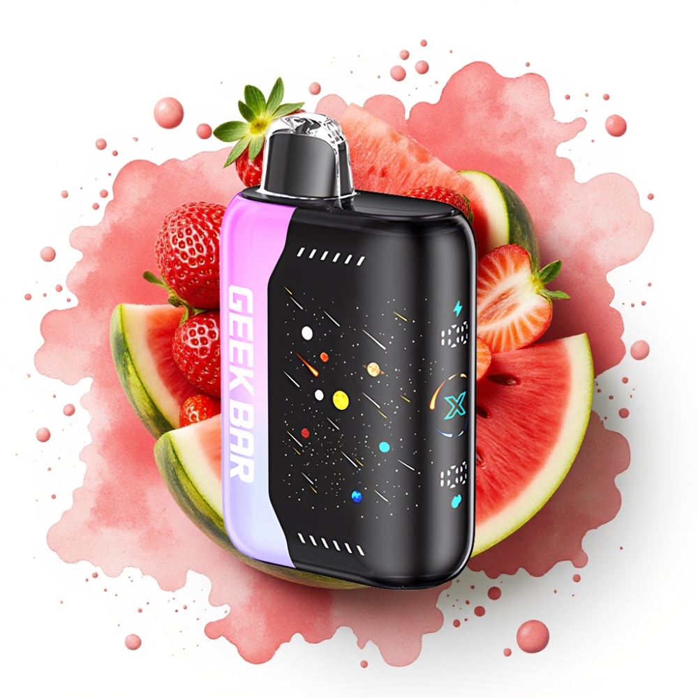 GEEK BAR Pulse X 42K Puffs Meteor Edition Jordbær Vannmelon 820mAh 5%