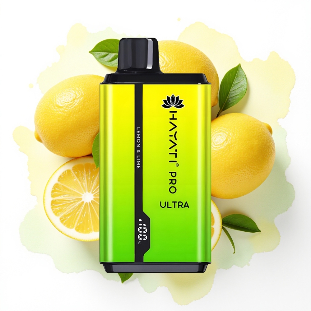 Hayati Pro Ultra 15000 Puffs Sitron & Lime 2×12ml 2%