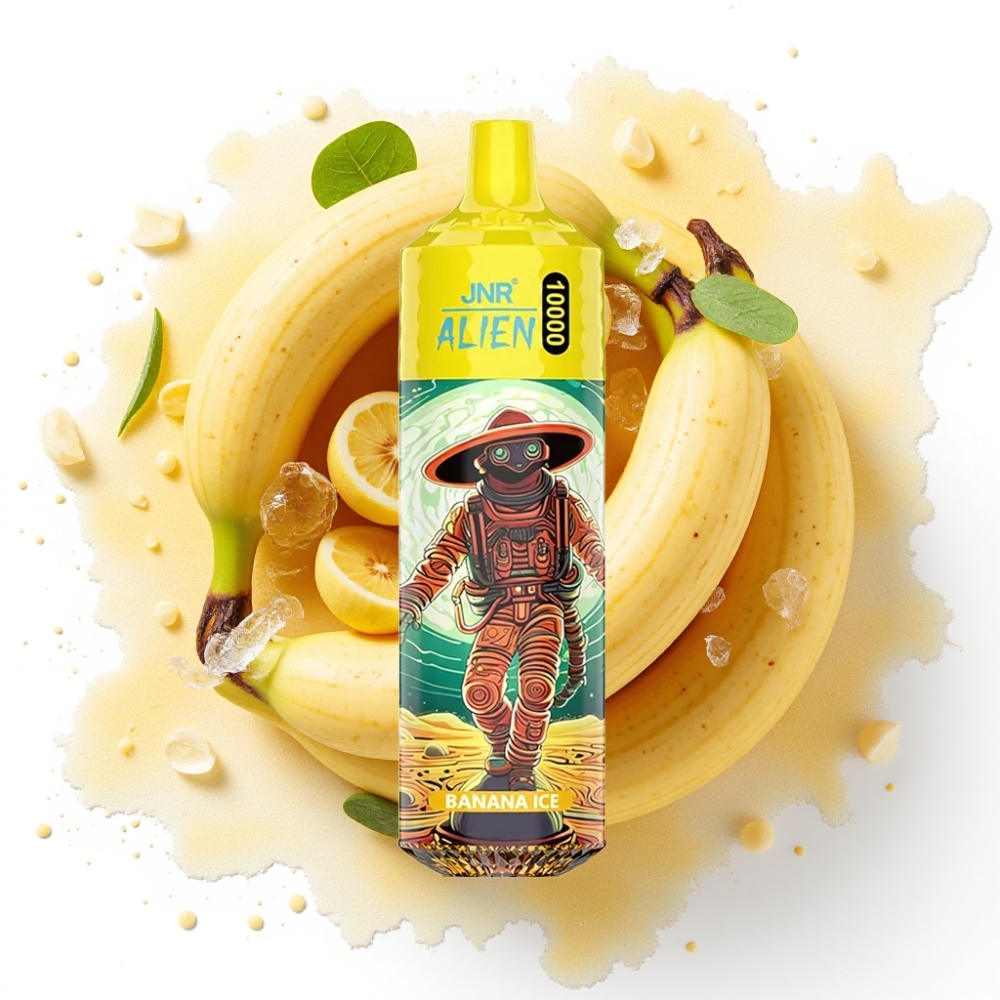 JNR Alien 10000 Puffs Bananis 20ml 850mAh Type-C RGB