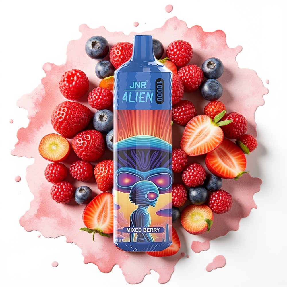 JNR Alien 10000 Puffs Blandet Bær 850mAh 20ml Type-C