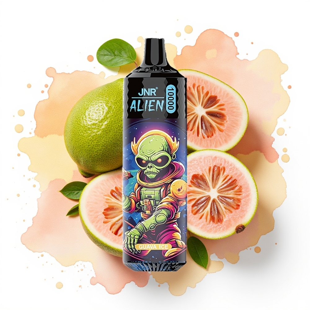 JNR Alien 10000 Puffs Guavais 850mAh 20ml Type-C RGB