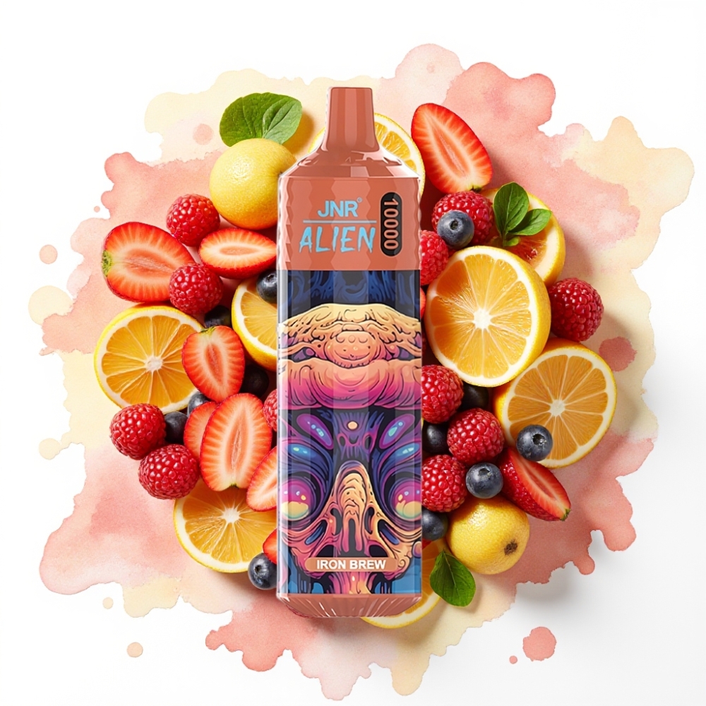JNR Alien 10000 Puffs Jernbrus 20ml 850mAh Type-C RGB