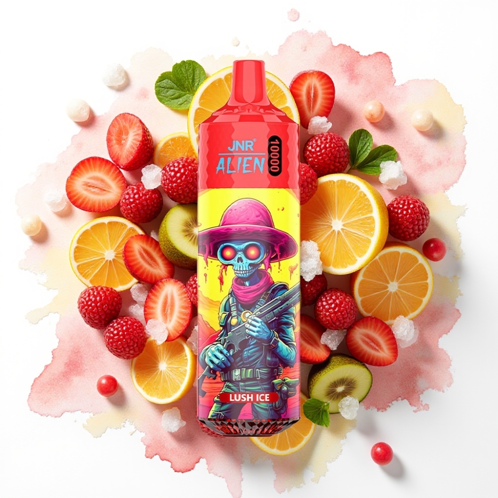 JNR Alien 10000 Puffs Lush Is (850mAh, 20ml, Type-C)