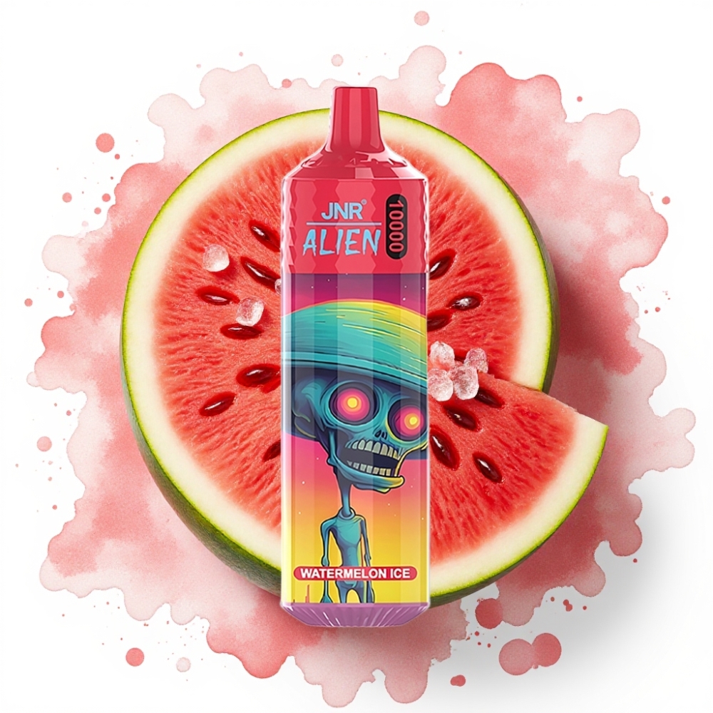 JNR Alien 10000 Puffs Vannmelon Is 850mAh 20ml Type-C RGB