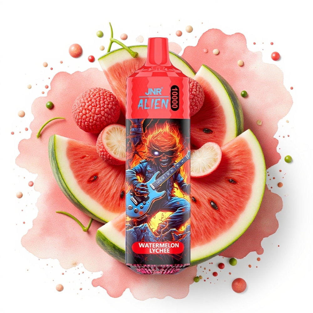 JNR Alien 10000 Puffs Vannmelon Lychee 850mAh 20ml Type-C