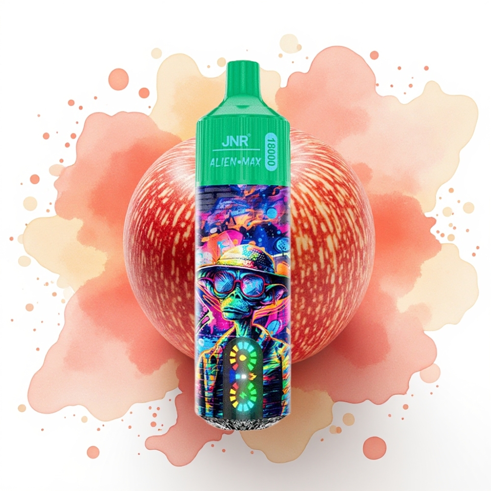 JNR Alien Max 18000 Puffs Fryset Eple – 28ml, 850mAh, Type-C