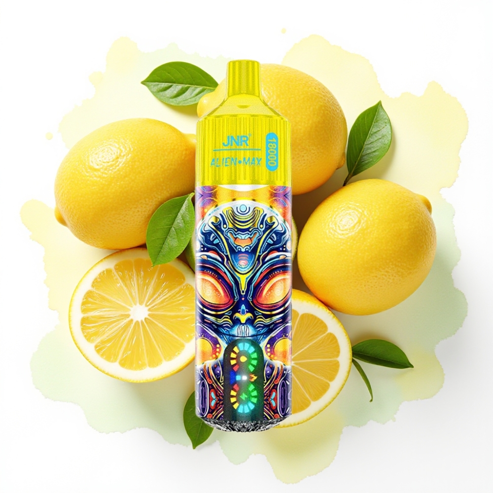 JNR Alien Max 18000 Puffs Sitron & Lime – Smart LED, 28ml, Type-C
