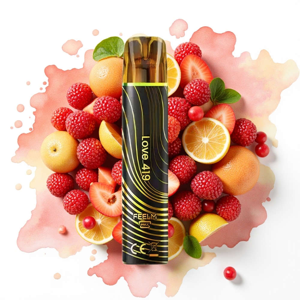 JNR Black&Golden 600+200 Puffs Engangs Vape Kjærlighet 419 – 800 Puffs, 2ml, 2% Nikotin
