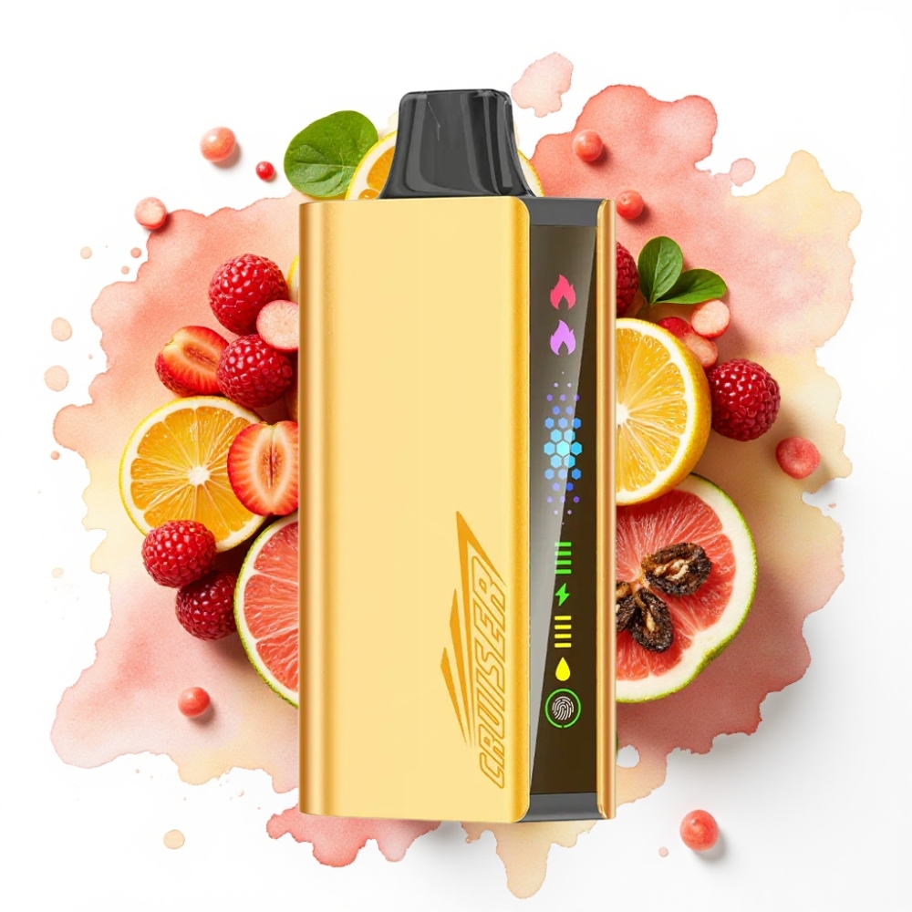 JNR Cruiser 12000 Puffs Ladegrat Engangsvaper Cool Fanta – 25ml, 3500 mAh, 1.2ohm