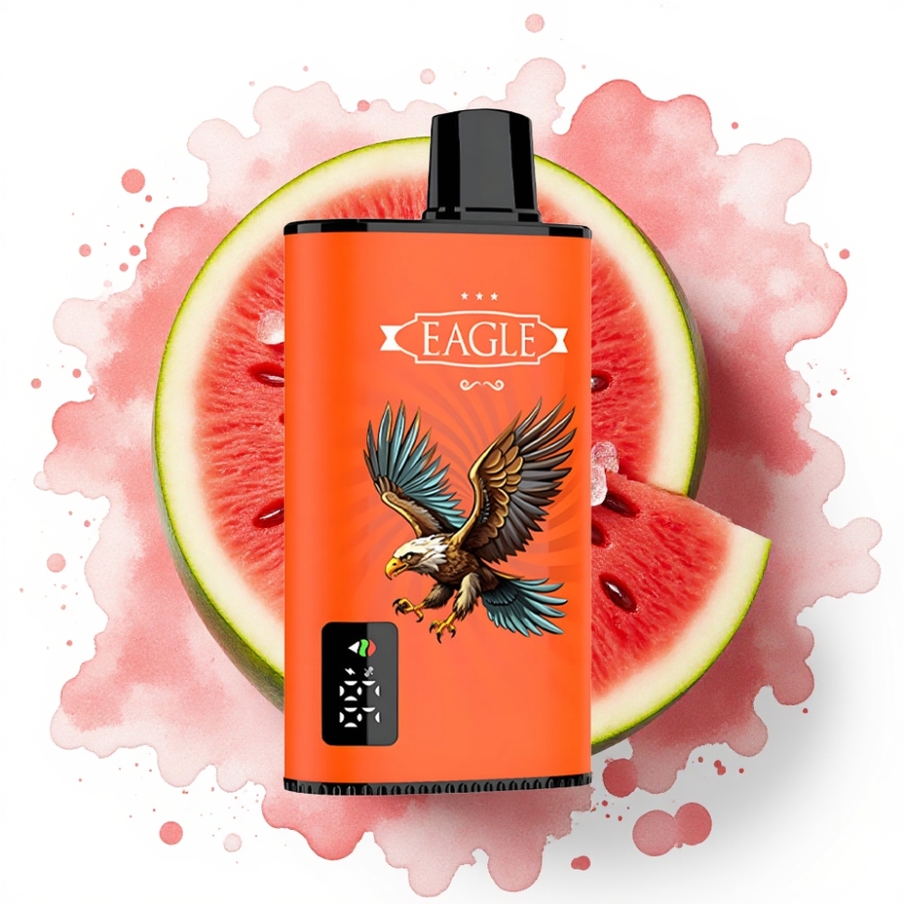JNR EAGLE Smart 23000 Puffs Engangsvaper Vannmelon Is, 25ml, 750mAh, Type-C