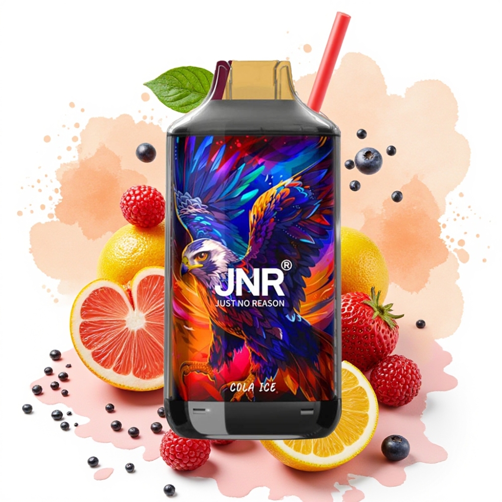 JNR Falcon 16000 Puffs Disposable Vape Cola Is – 850mAh, 22ml, Dual Mesh Coil