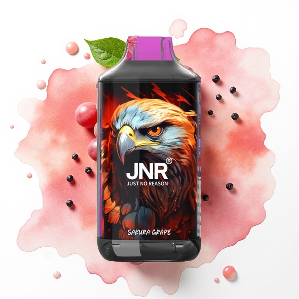 JNR Falcon 16000 Puffs Sakura Druer – 850mAh, 22ml, Dual Mesh Coil