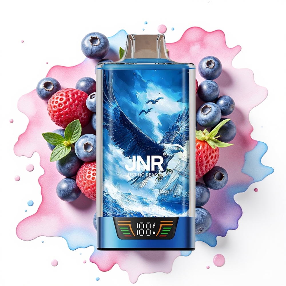 JNR Falcon Pro 28000 Disposable Vape Blåbær Is 30ml/950mAh/28000 Puffs
