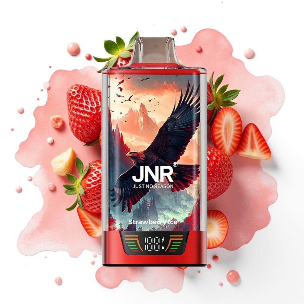 JNR Falcon Pro 28000 Disposable Vape Jordbæris 30ml/950mAh/28000 puff
