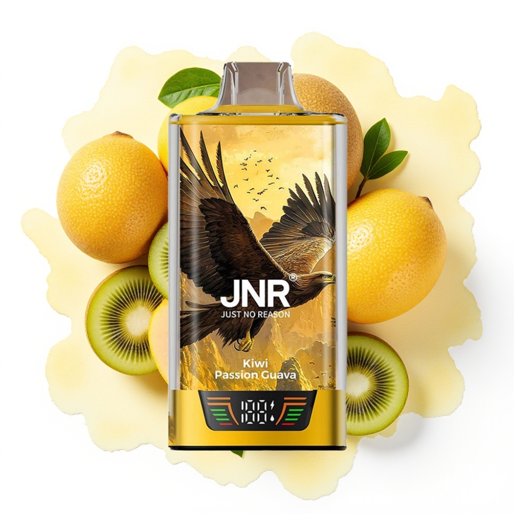 JNR Falcon Pro 28000 Disposable Vape Kiwi Pasjonsguava – 30ml, 28000 puffs, 5% nikotin