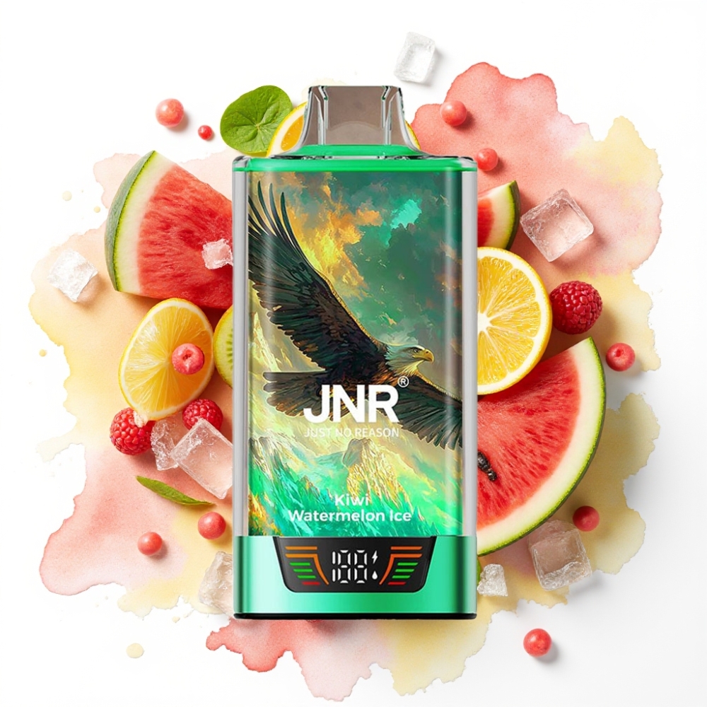 JNR Falcon Pro 28000 Disposable Vape Kiwi Vannmelon Is 30ml/950mAh/5%