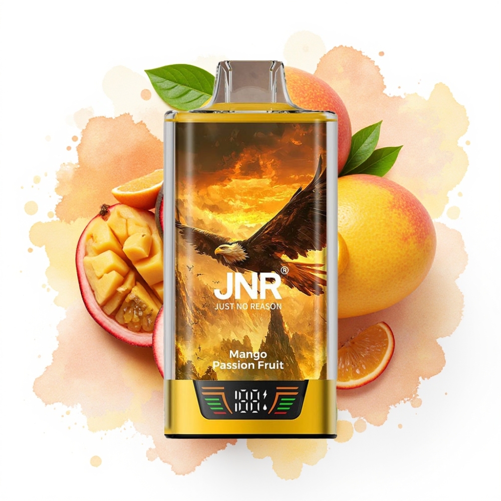 JNR Falcon Pro 28000 Disposable Vape Mango Pasjonsfrukt – 30ml/950mAh/28000 Puffs